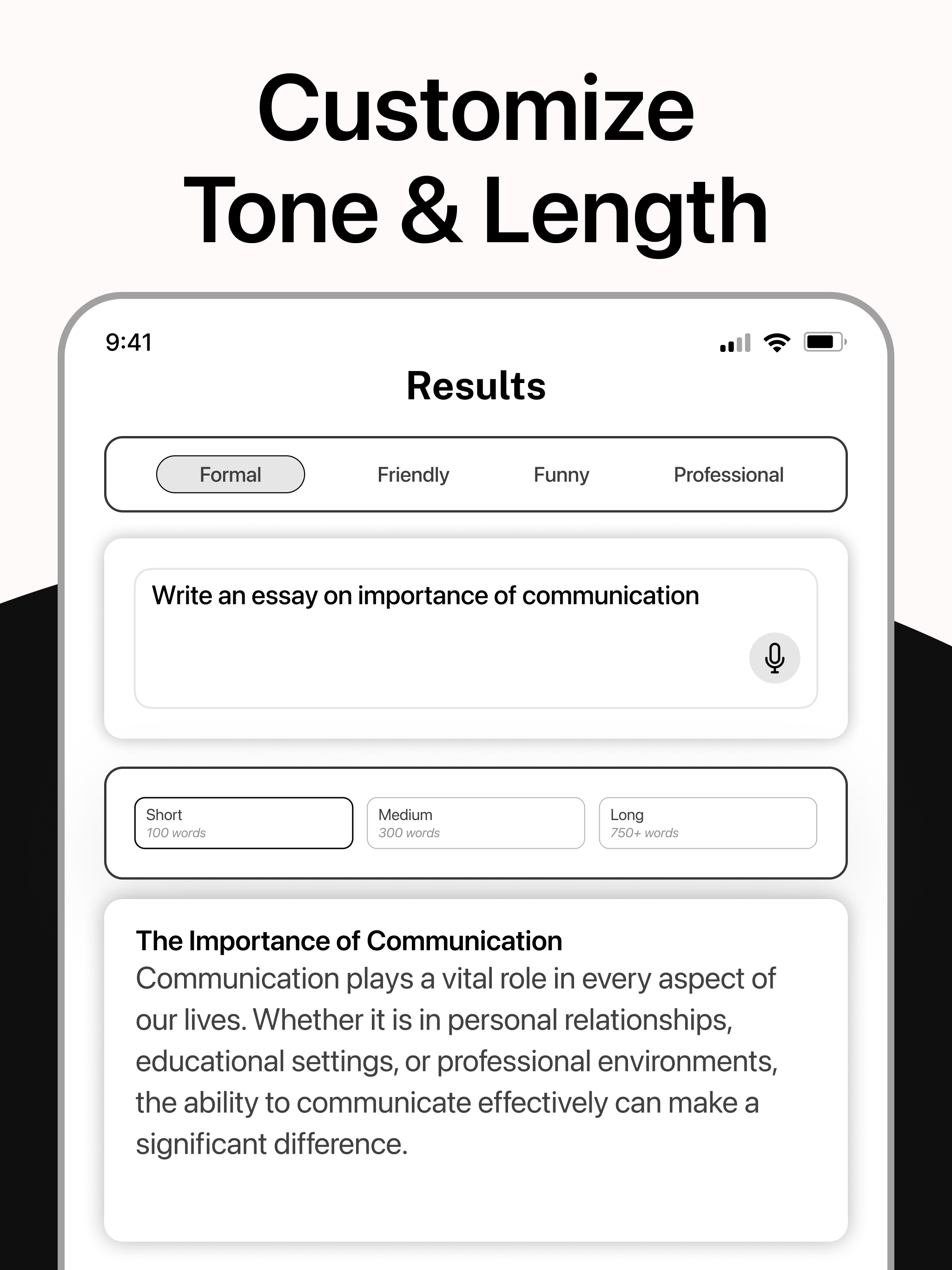AI Writer: Story Essay Email