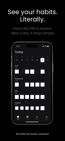 Grid10X: Habit Tracker Screenshot 2 of 4