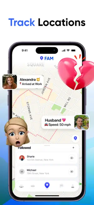 FAM: Family Location Tracker screenshot 1