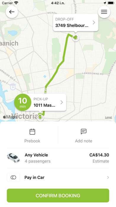 Victoria Taxi Screenshot