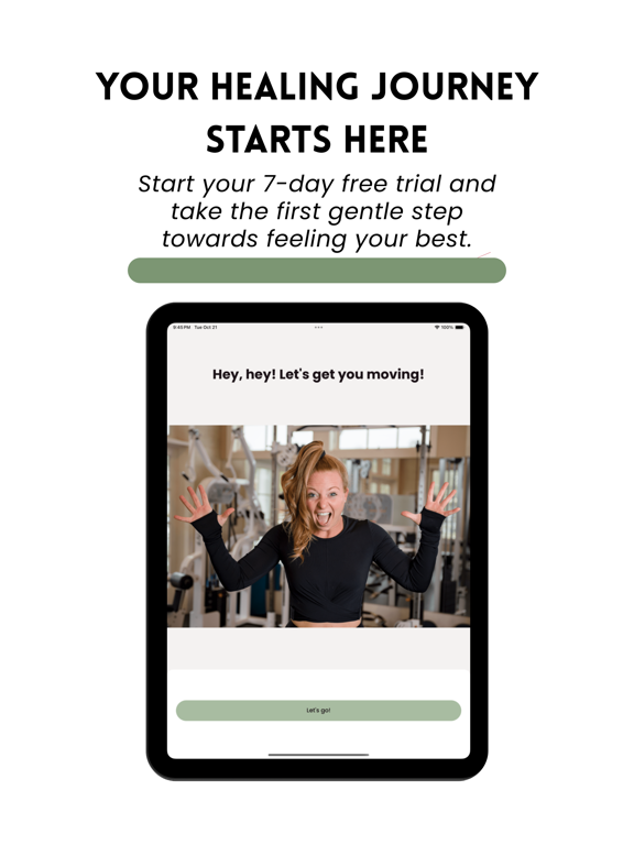 Balance: Fitness for Healing iPad screenshot 6 - Health & Fitness app