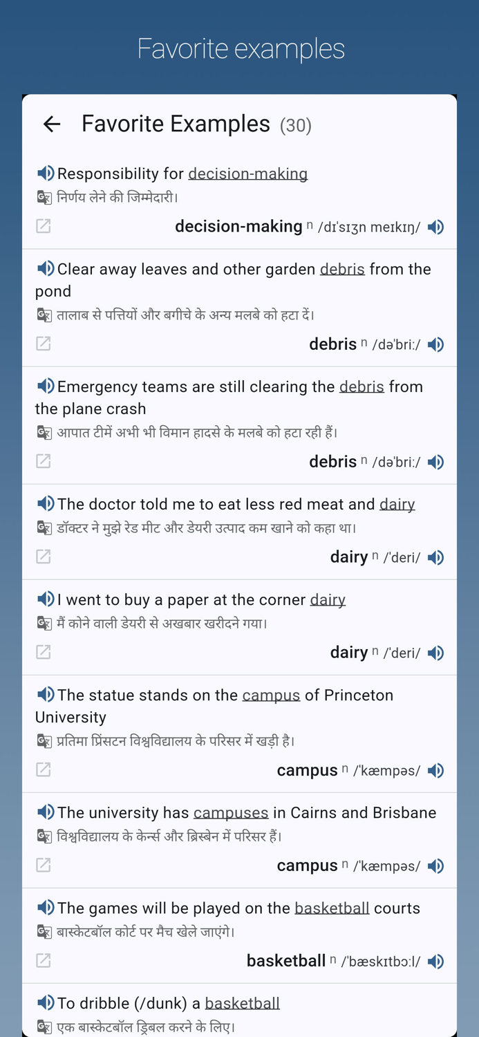 English-Hindi Dictionary Pro