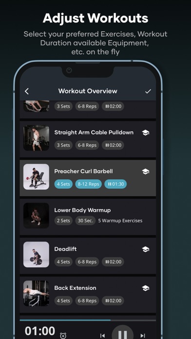 ATLETICA - Home Gym Workouts Screenshot