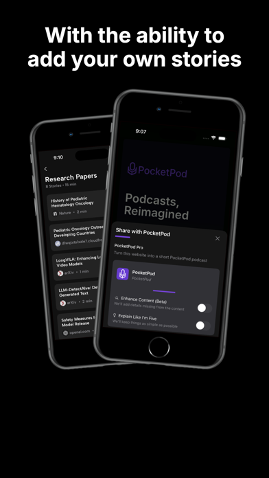 PocketPod: AI Podcasts Screenshot