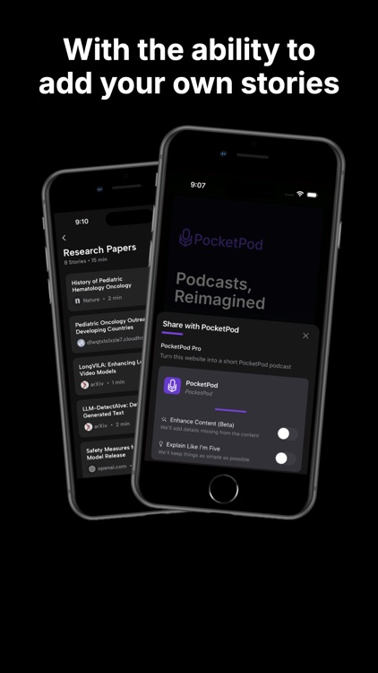 PocketPod: AI Podcasts screenshot-5