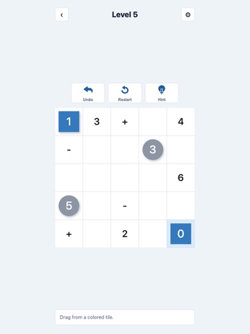 Math Maze: Line Puzzle iPad screenshot