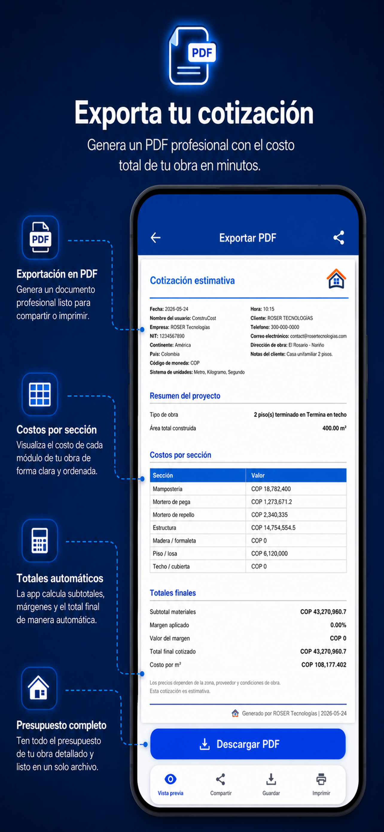 ConstruCost screenshot 10