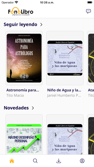 Fonolibro Screenshot