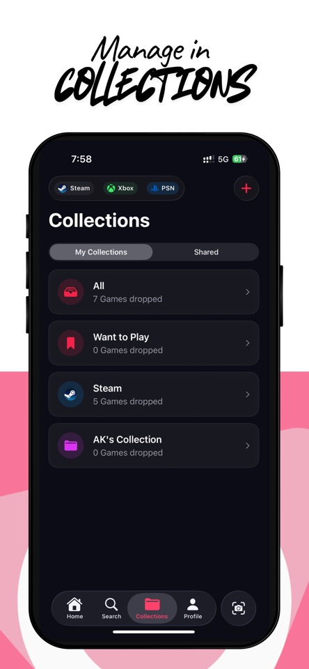 GameDrop - Gaming bucket list screenshot 4