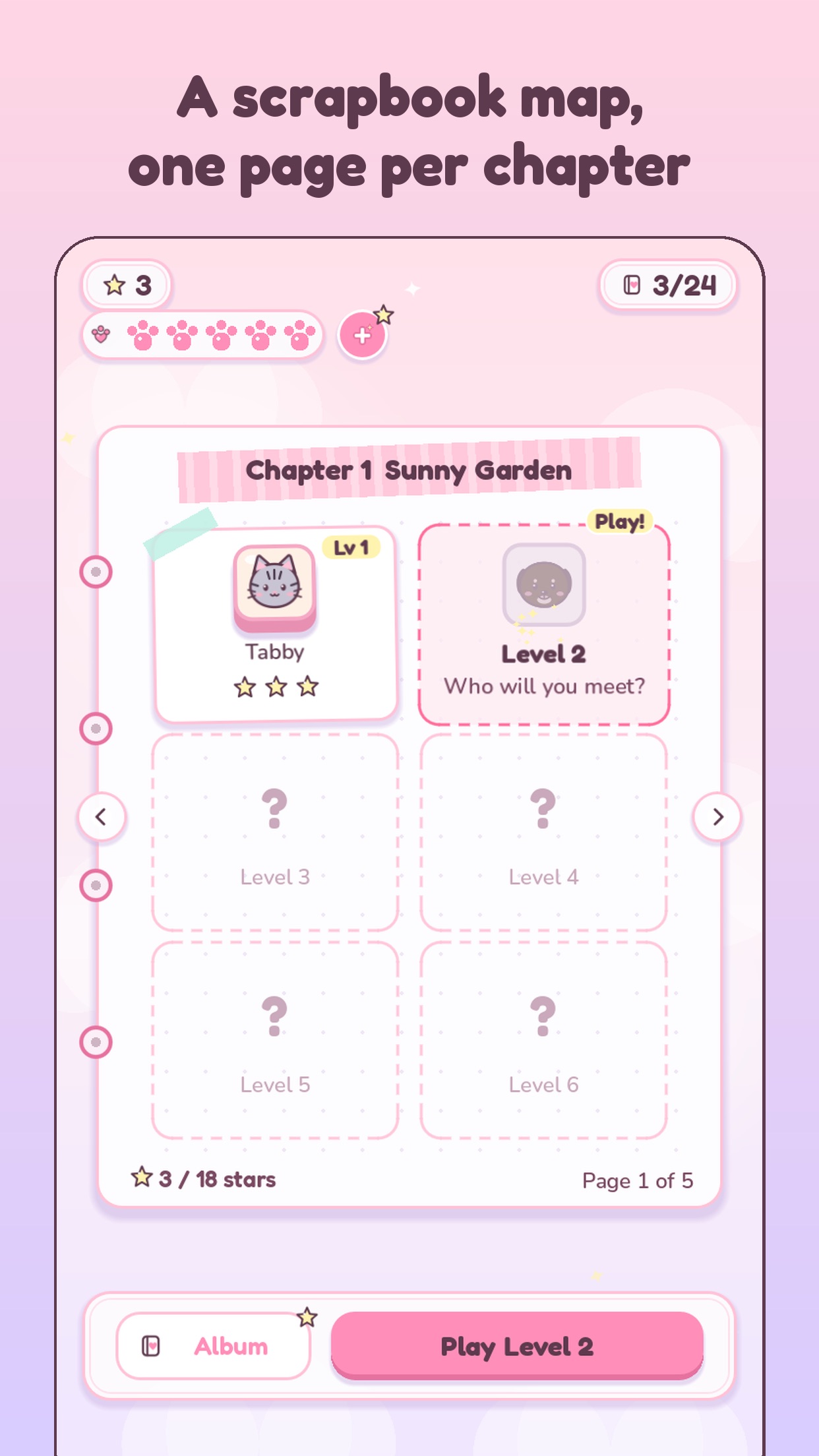 Screenshot 3 of Pawfect Trio: Cat & Dog Match