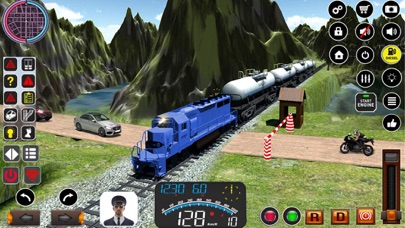 Uphill Train Simulator Games Screenshot