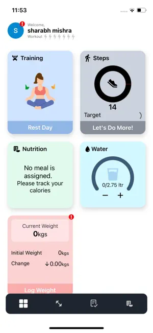 Evolv Fit: Fitness Coach screenshot 1
