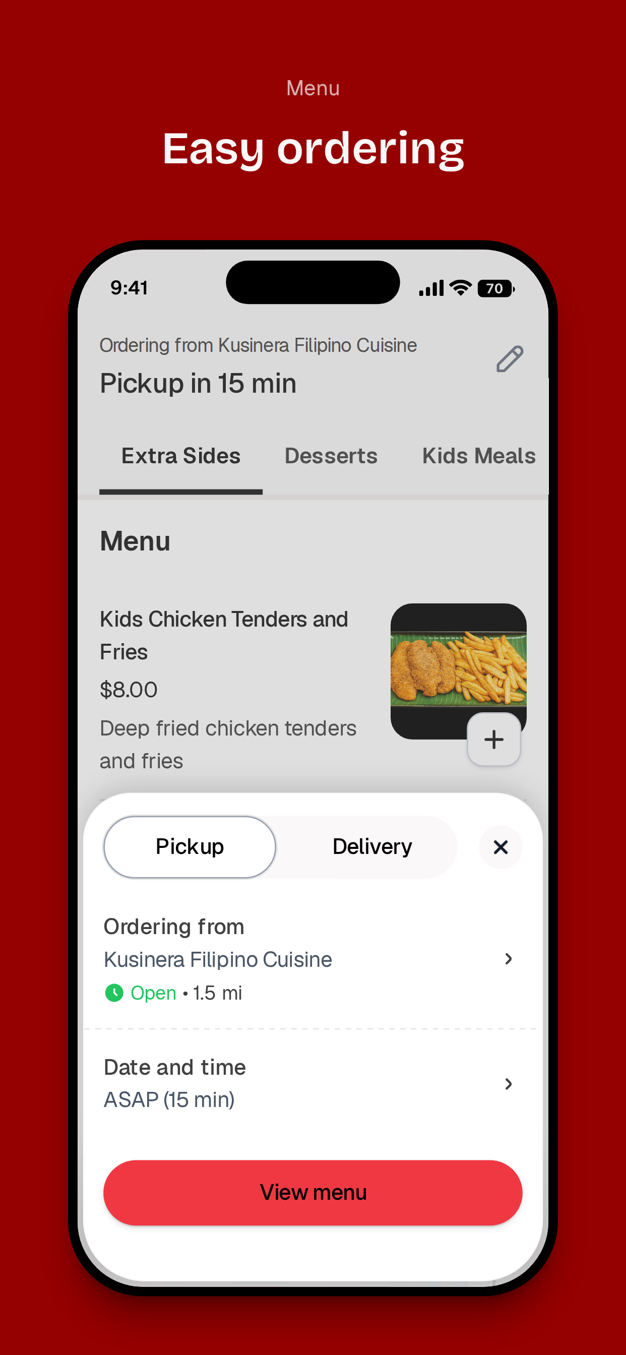 Kusinera Filipino Cuisine screenshot 3