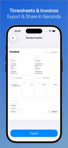 Hours Tracker: TiKC Screenshot 9 of 9
