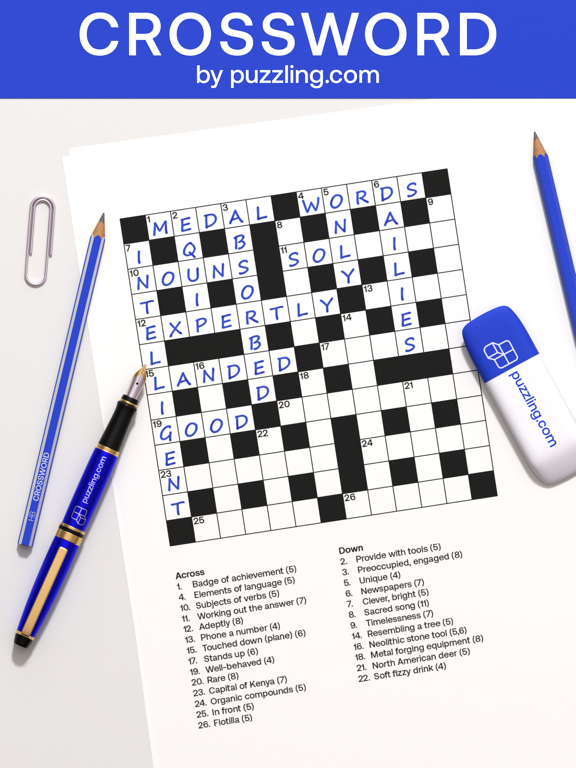 Screenshot #4 pour Crossword - by puzzling.com