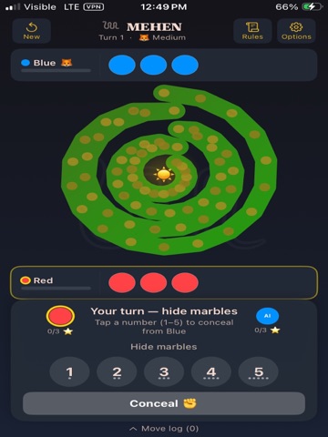 Mehen iPad screenshot