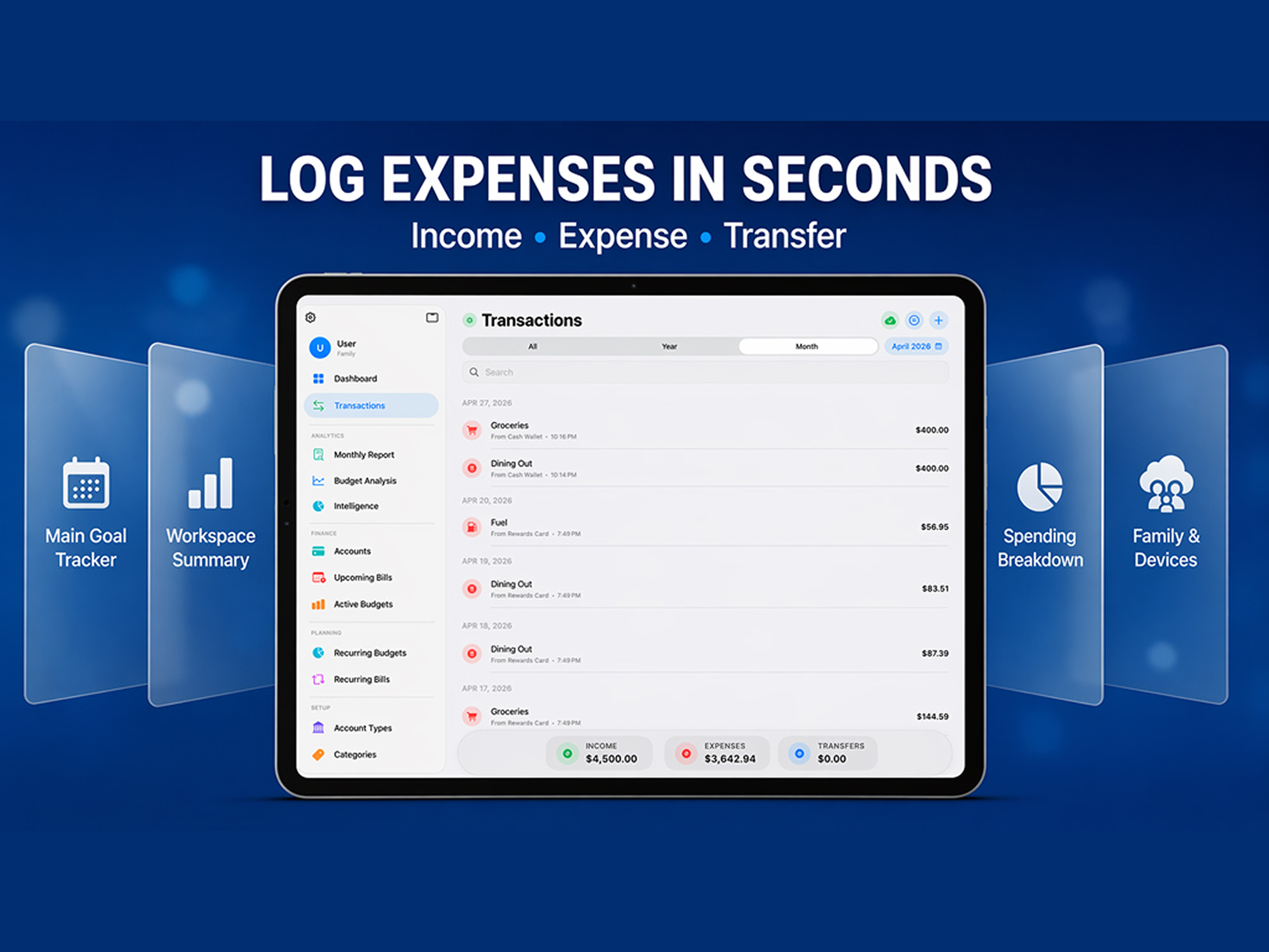 Expense Tracker & Home Budget
