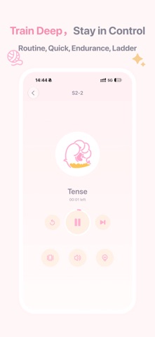 KegelCat - Kegel Trainer iPhone screenshot