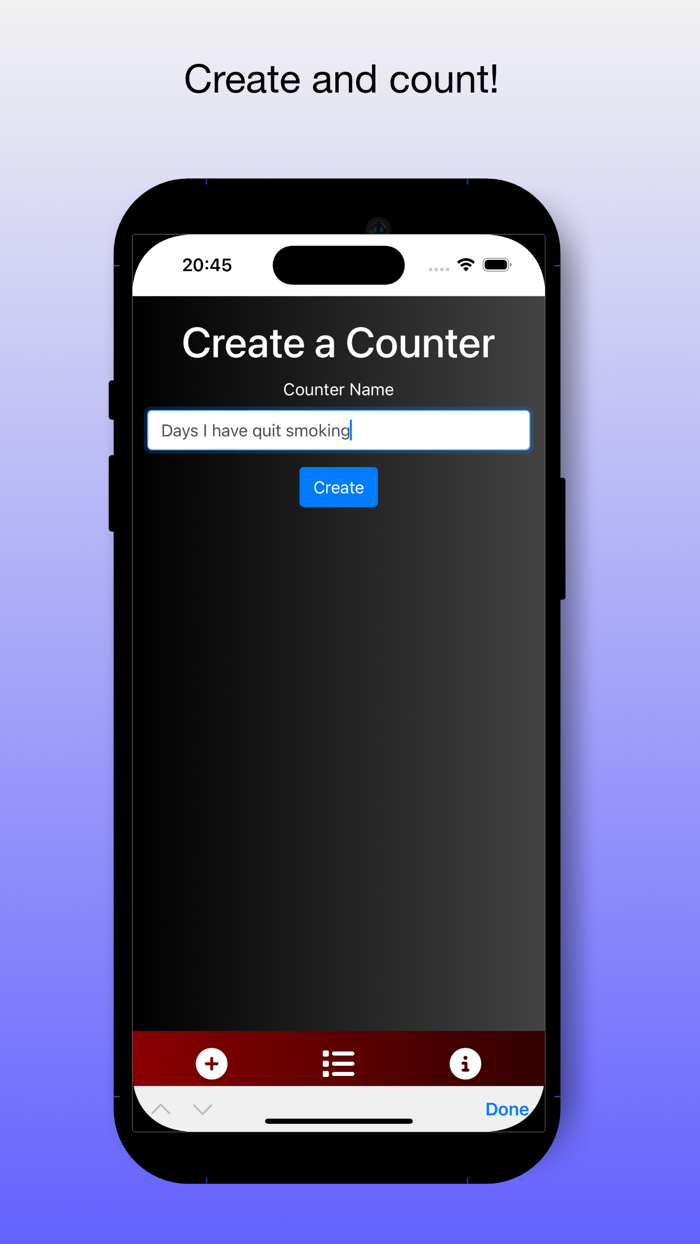 Simple Multi-Counter tracker