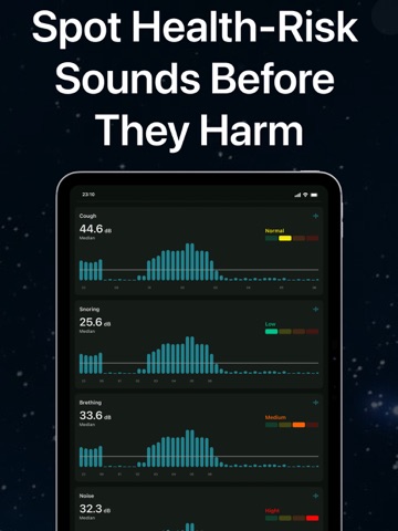 Sleep Recorder: Snore Tracker iPad screenshot