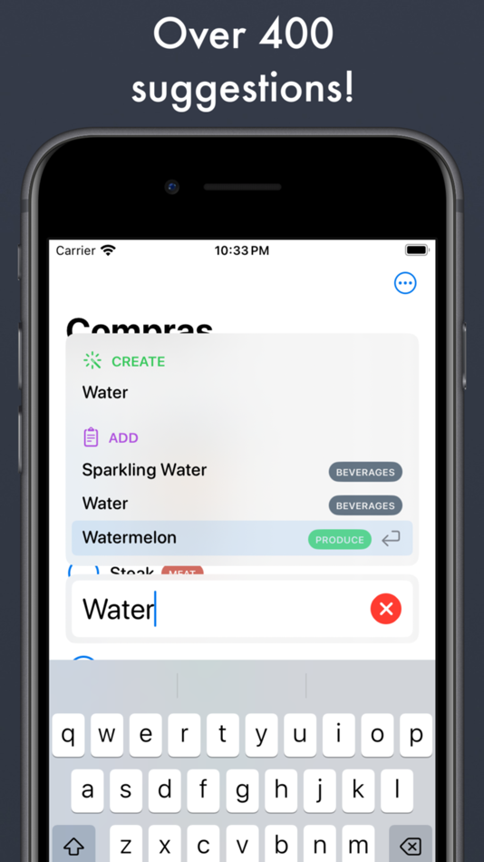#2. Neat Grocery List (iOS) By: Emilio Peláez