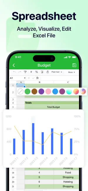 Office Word: Edit Word Docs iPhone screenshot 3