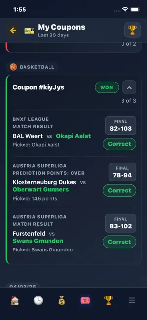 Tsapou AI Football Predictions screenshot 4