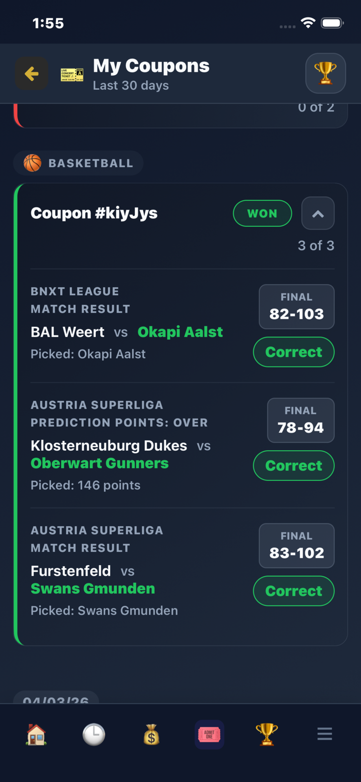 Tsapou AI Football Predictions screenshot 4