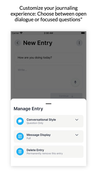 Joyful AI Journal iPhone screenshot 4 - Health & Fitness app