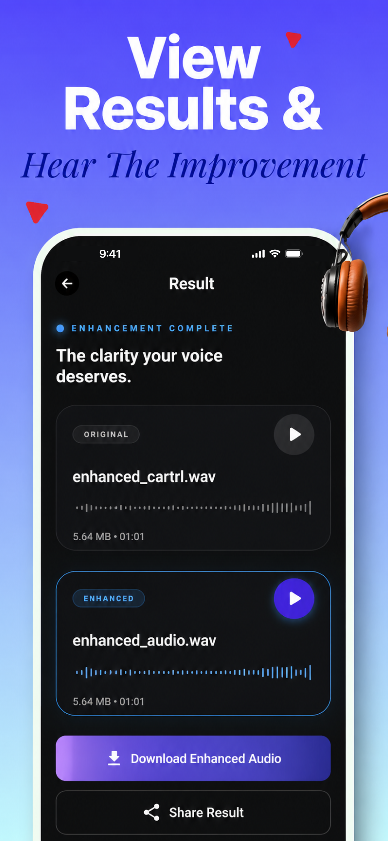 Ai Audio Enhancer screenshot 5