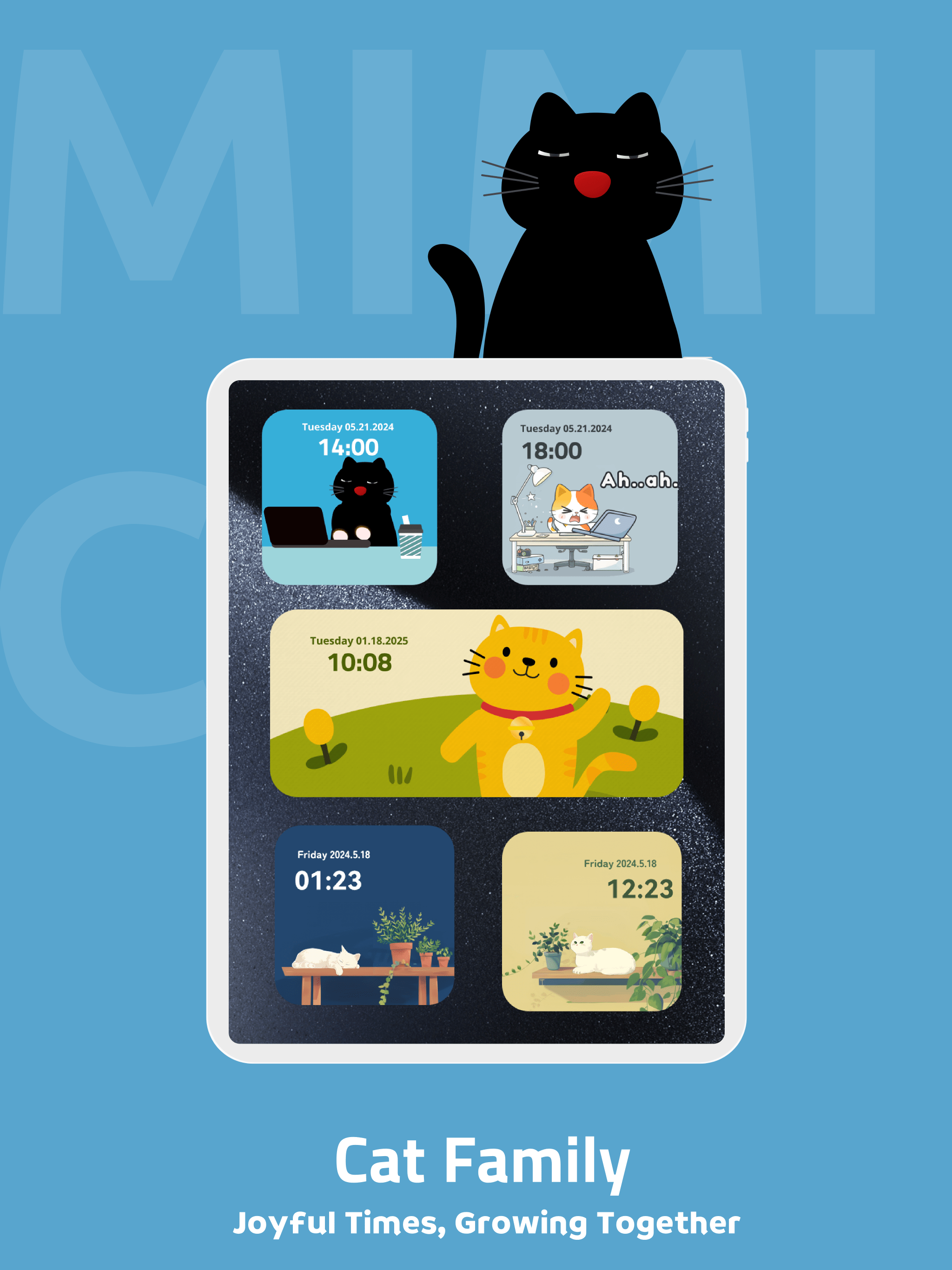 Lucky Widgets: Cute Cat Widget