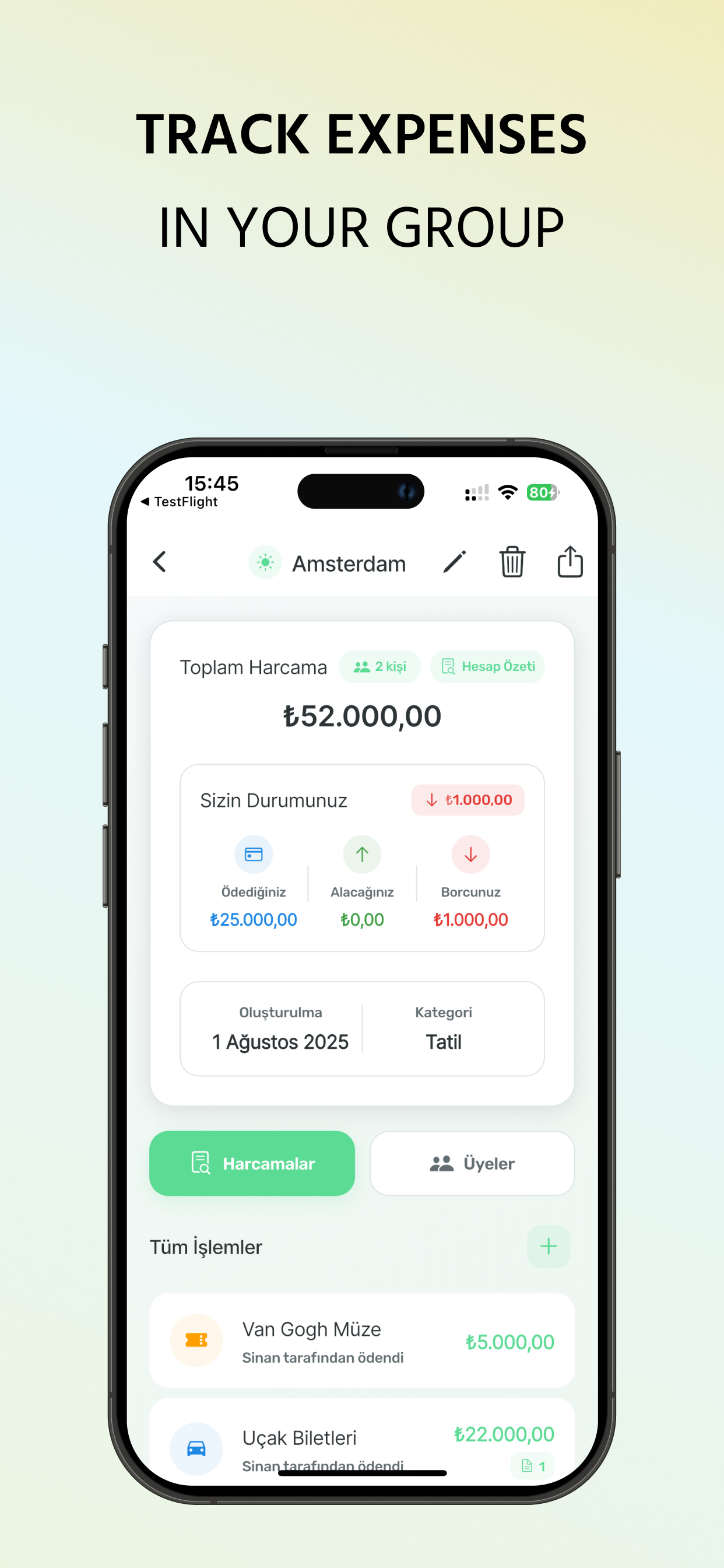 Payla: Split Group Expenses