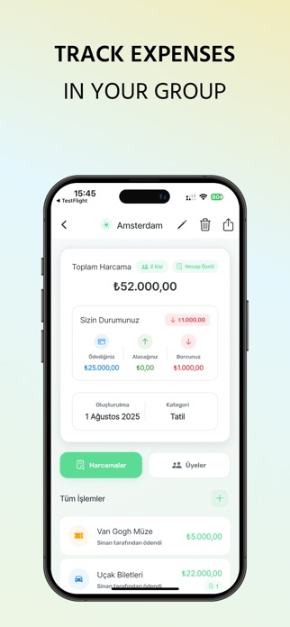 Payla: Split Group Expenses Screenshot 5 of 8