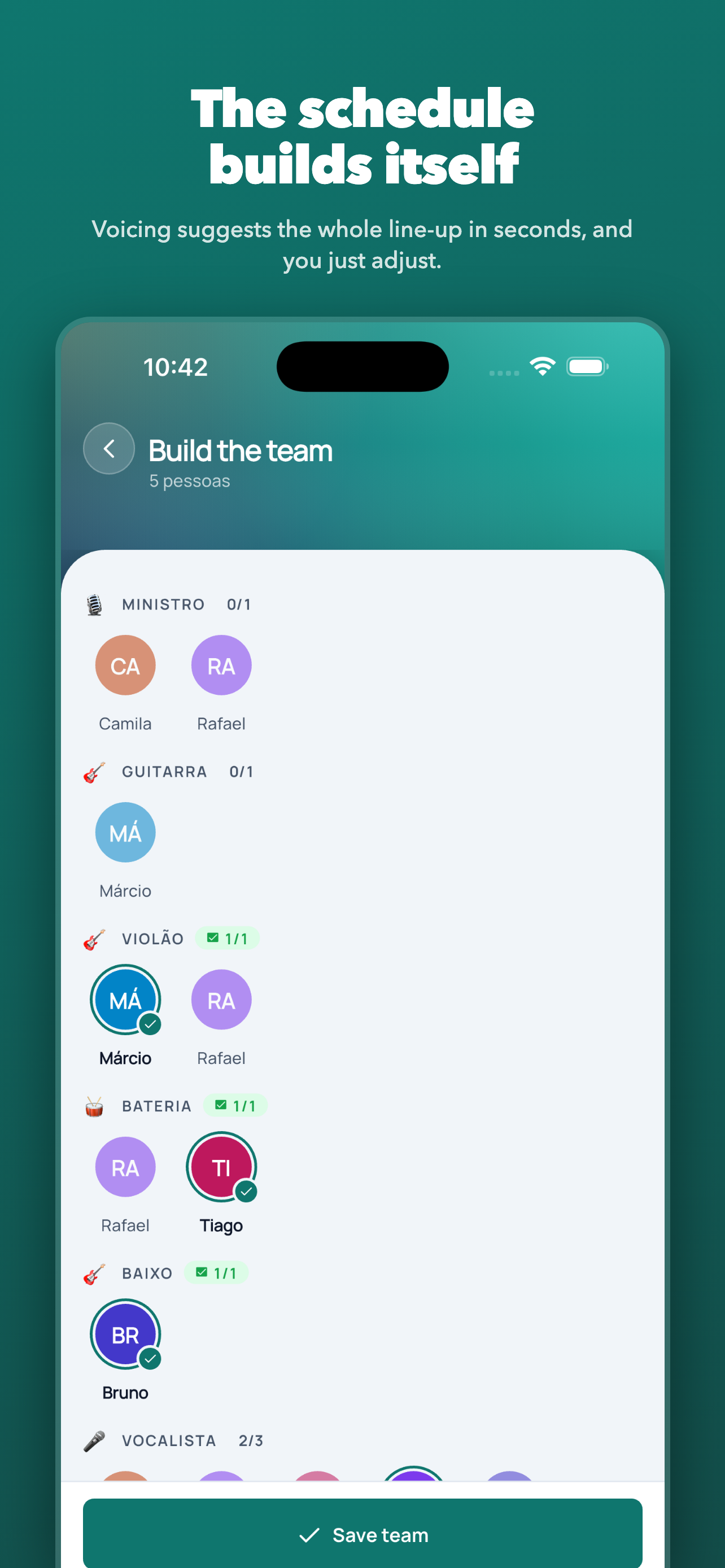 Voicing App screenshot 2