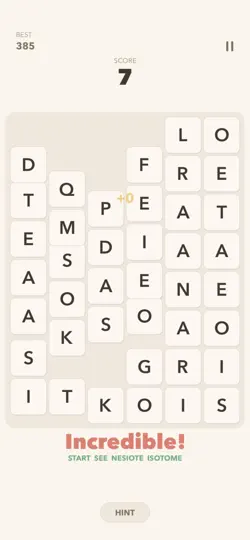 Capture d'écran de Word Blast - Jeu De Mots Fun sur iPhone 2