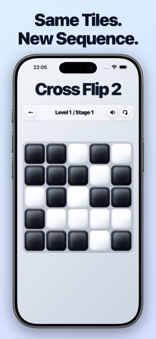 Cross Flip2: Grid Brain Teaser Screenshot 2 of 5