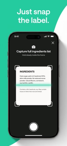 Unspike - Glucose Food Scanner iPhone screenshot