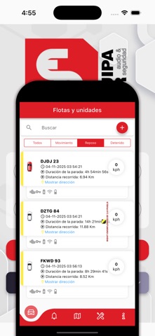 EquipaCar iPhone screenshot