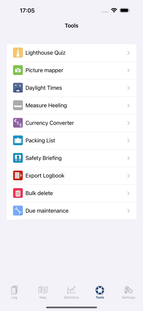 Diario de a navegación - App de Productividad | MWM