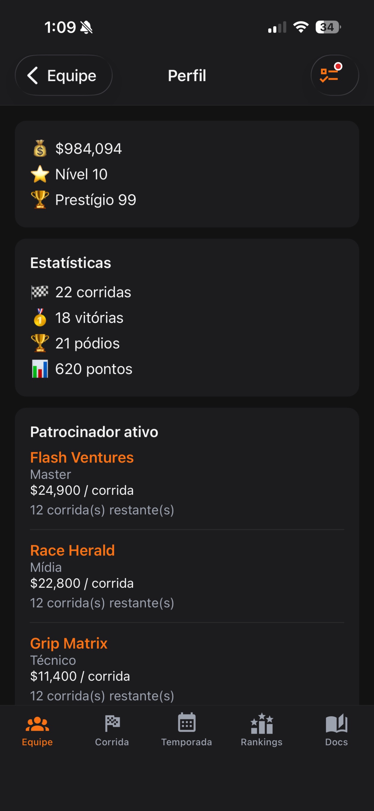 Screenshot 2 of iRace Brasil