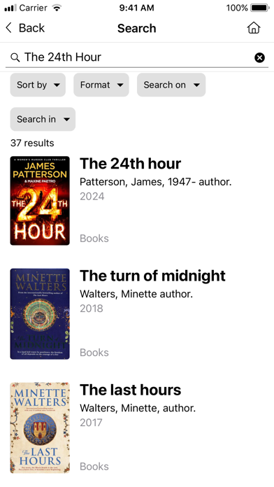 Upper Hutt City Libraries Screenshot