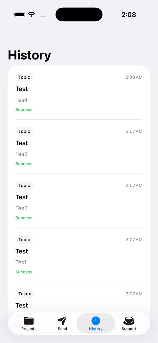 #4. Firebase Push Lab (iOS) โดย: AHMED ALGHAMDI