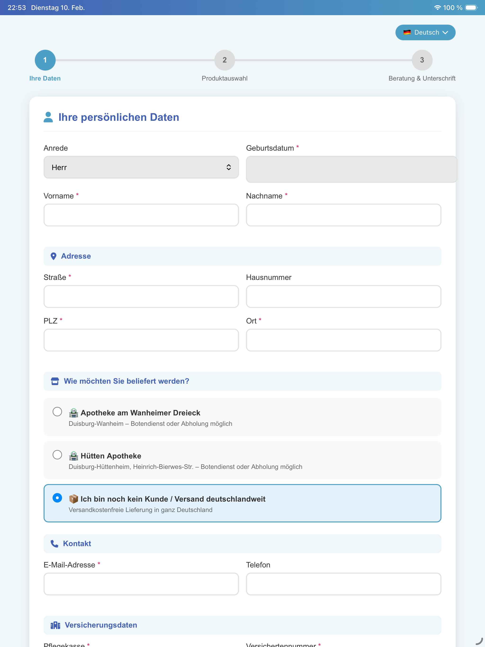 eigene-Pflegebox screenshot 9
