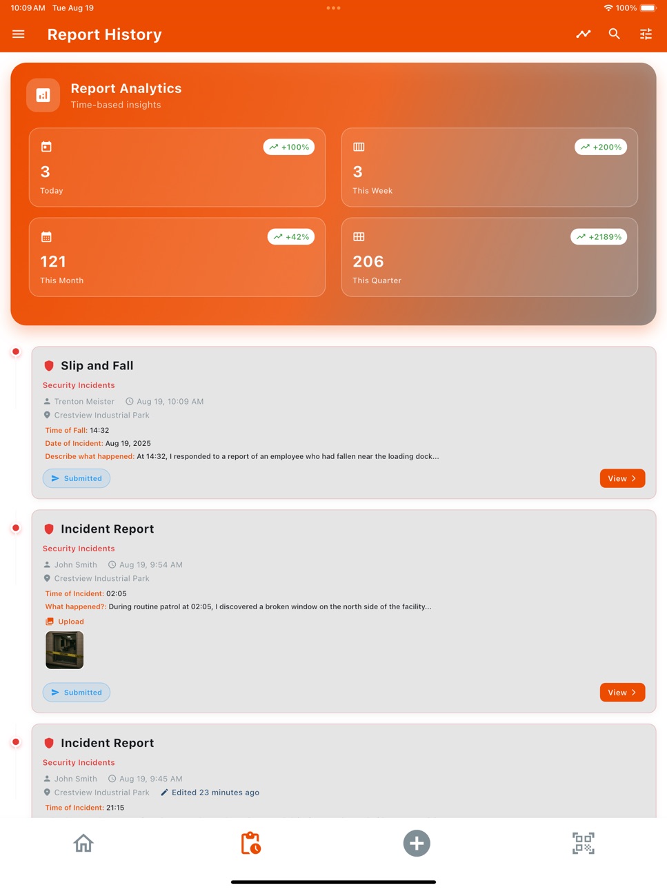 iPad screenshot