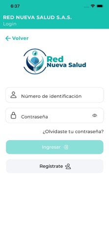 Red Nueva Salud SAS iPhone screenshot