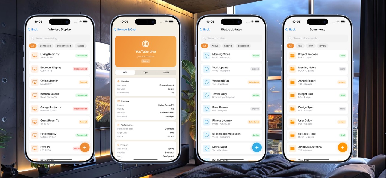 iPhone screenshot