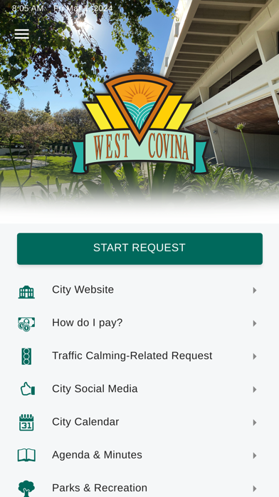 Screenshot #1 pour West Covina Report an Issue
