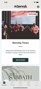 Richwoods Christian Church screenshot #1 for iPhone