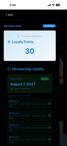 Salem Food Digest iPhone screenshot