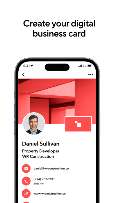 Screenshot #2 pour Blinq: Digital Business Card